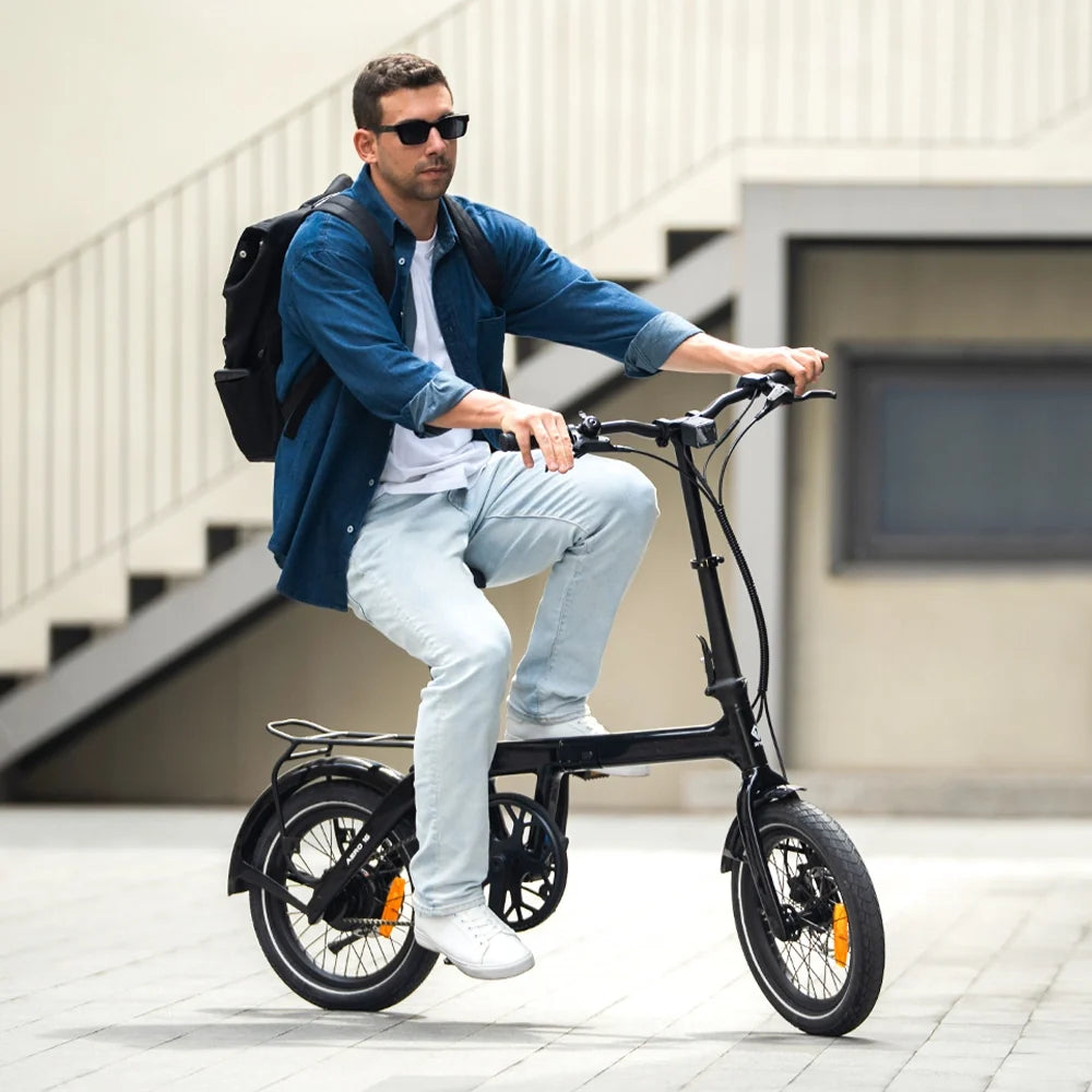 RYD Aero 16 Carbon Folding Electric Bike – Black – product image 12