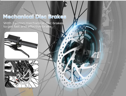 SAMEBIKE CY20 Folding Commuter E-Bike – product image 9