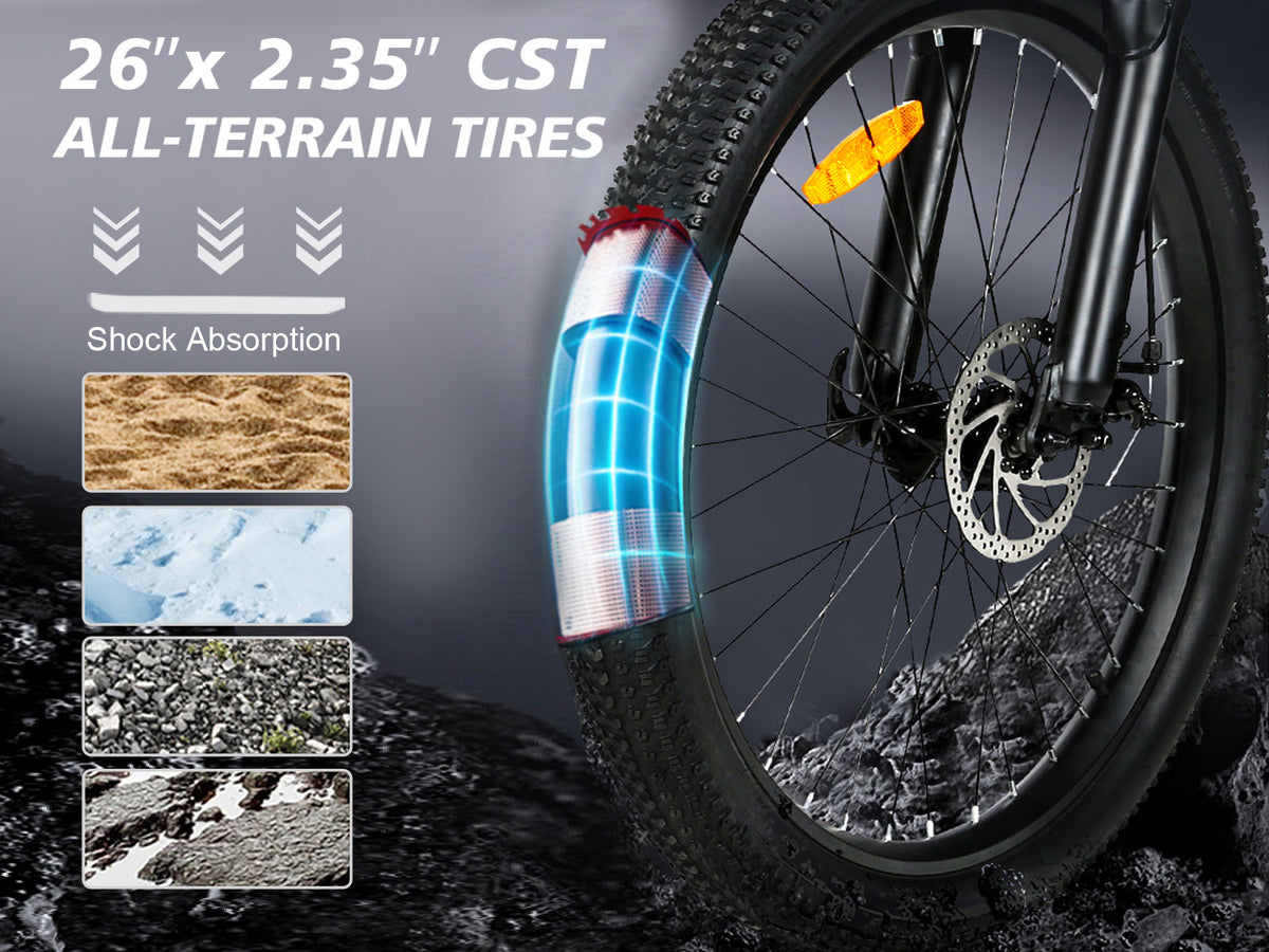 SAMEBIKE LO26-II-YD Folding Electric Mountain Bike – product image 10