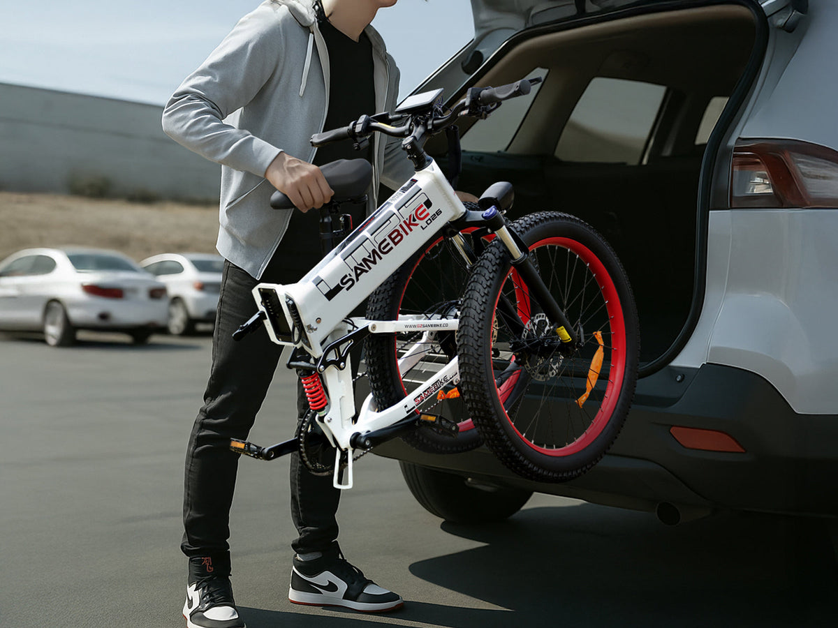 SAMEBIKE LO26 Plus Folding Fat-Tire E-Bike – product image 11