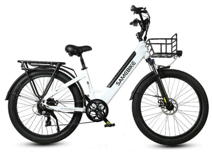 SAMEBIKE RS-A01 Plus Electric City Bike – Black – product image 1