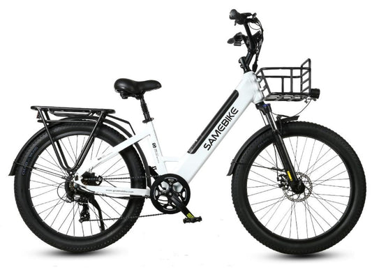 SAMEBIKE RS-A01 Plus Electric City Bike – Black – product image 1