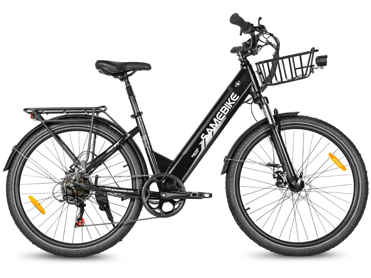 SAMEBIKE RS-A01 Pro-T Urban E-Bike – Navy – product image 3