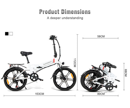 SAMEBIKE 20LVXD30-II Folding Electric Bike – product image 7