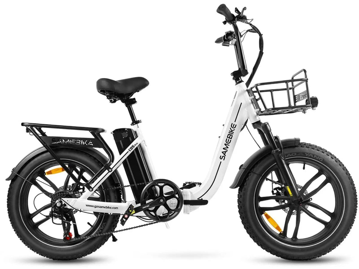 SAMEBIKE C05 Pro Step-Through Folding E-Bike – Black – product image 1