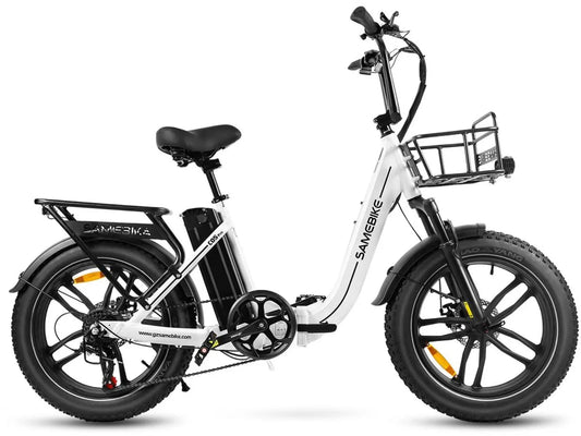 SAMEBIKE C05 Pro Step-Through Folding E-Bike – Black – product image 1