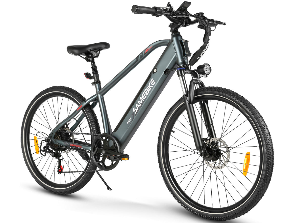 SAMEBIKE RS-A01 MEN Electric City Bike – DarkGreen – product image 2