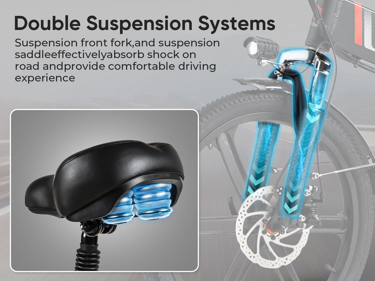 SAMEBIKE 20LVXD30-II Folding Electric Bike – product image 10