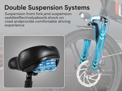 SAMEBIKE 20LVXD30-II Folding Electric Bike – product image 10