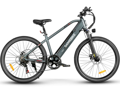 SAMEBIKE RS-A01 MEN Electric City Bike – Grey – product image 1