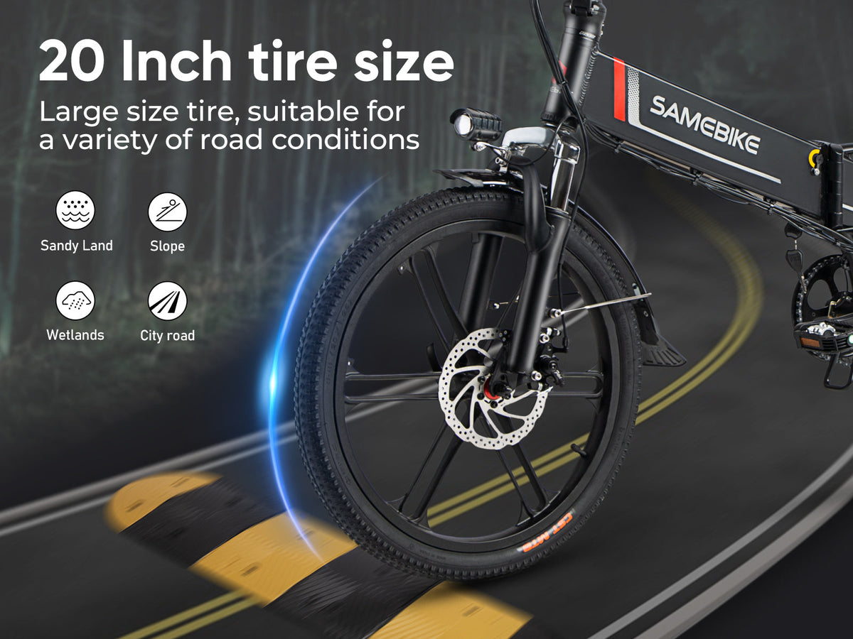 SAMEBIKE 20LVXD30-II Folding Electric Bike – product image 13