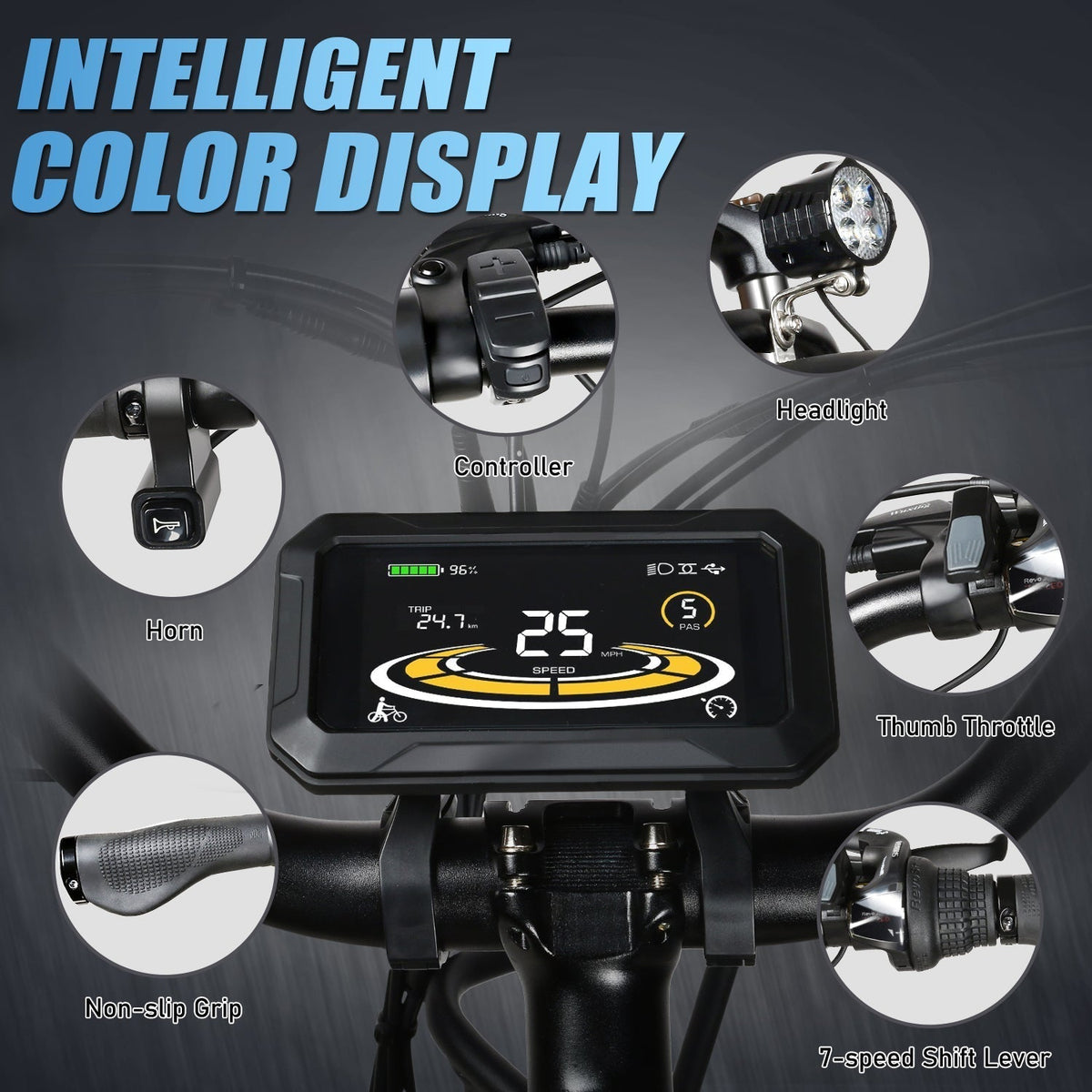 SAMEBIKE RS-A01 Plus Electric City Bike – product image 7