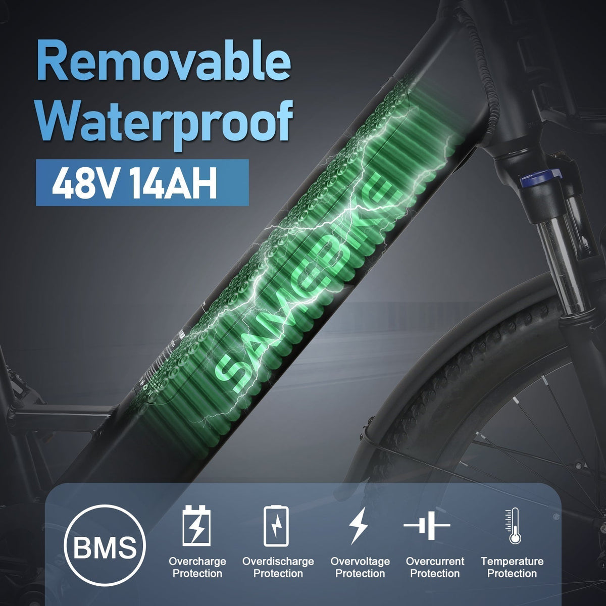 SAMEBIKE RS-A01 Plus Electric City Bike – product image 8