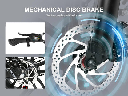 SAMEBIKE C05 Pro Step-Through Folding E-Bike – product image 14
