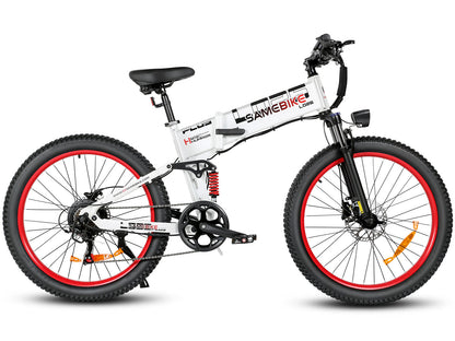 SAMEBIKE LO26 Plus Folding Fat-Tire E-Bike – Grey – product image 3