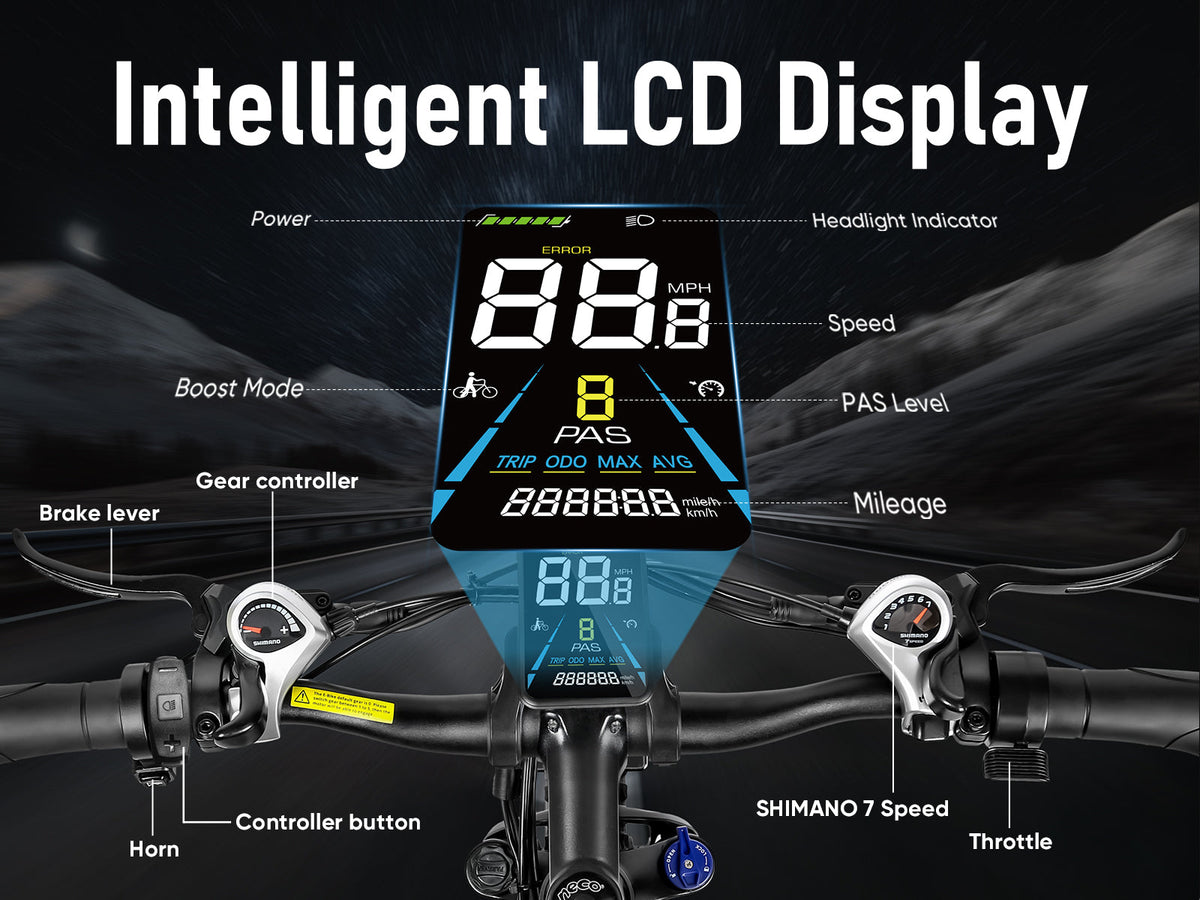 SAMEBIKE LO26-II-YD Folding Electric Mountain Bike – product image 7