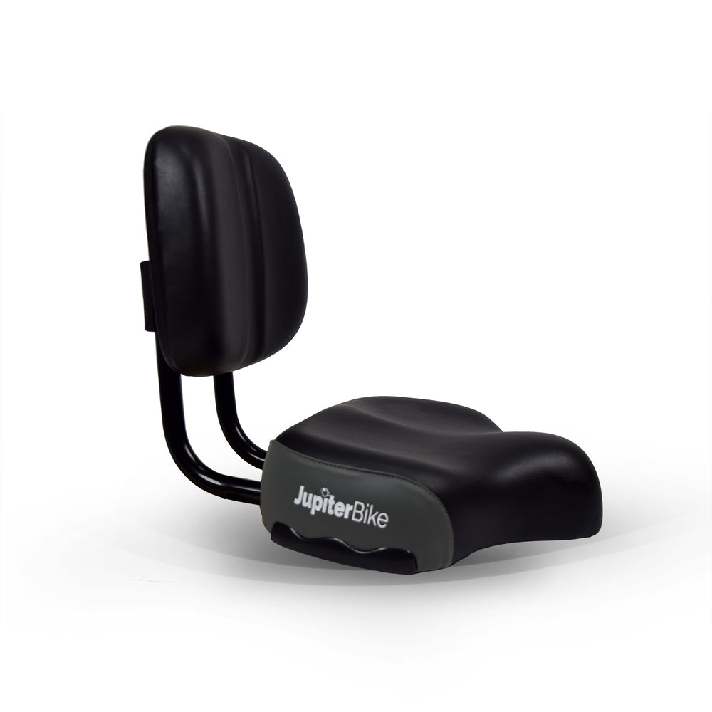 Jupiter Bikes Cruiser Bicycle Seat with Backrest – product image 2