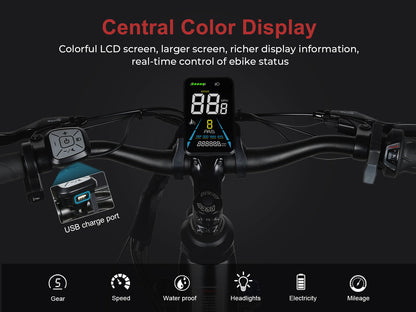 SAMEBIKE RS-A01 Pro-T Urban E-Bike – product image 16