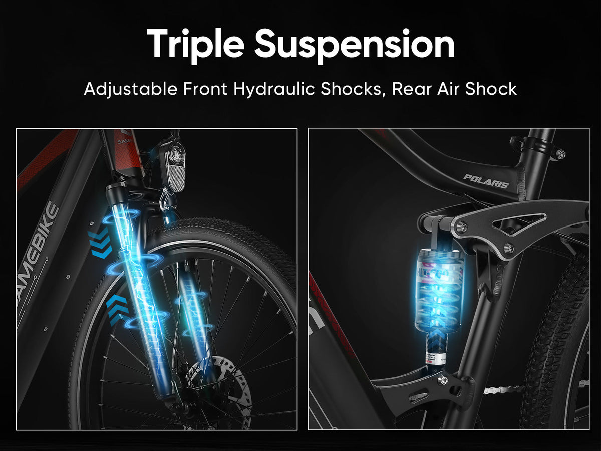 SAMEBIKE XD26-II Urban Commuter E-Bike – product image 10